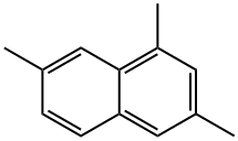 1,3,7-トリメチルナフタレン 化学構造式