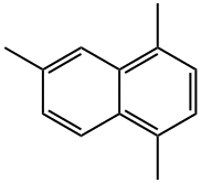 1,4,6-TRIMETHYLNAPHTHALENE 结构式