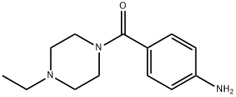 (4-AMINO-PHENYL)-(4-ETHYL-PIPERAZIN-1-YL)-METHANONE Structure