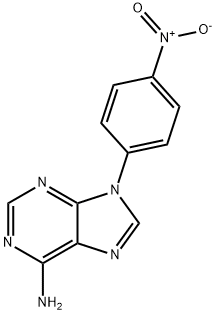 9-(PARA-NITROPHENYL)ADENINE Struktur