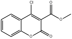 METHYL 4-CHLORO-2-OXO-2H-CHROMENE-3-CARBOXYLATE Structure