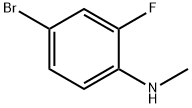 4-bromo-2-fluoro-N-methylaniline Structure