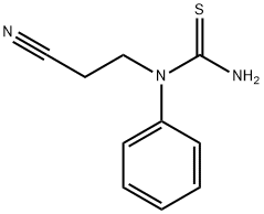 Thiourea,  N-(2-cyanoethyl)-N-phenyl- 结构式