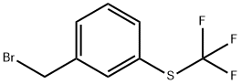 3-(TRIFLUOROMETHYLTHIO)BENZYL BROMIDE Structure
