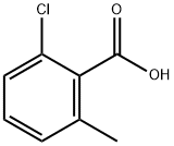 2-氯-6-甲基苯甲酸,21327-86-6,结构式