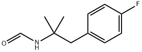 N-[2-(4-FLUOROPHENYL)-1,1-DIMETHYLETHYL]FORMAMIDE Struktur