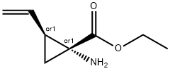 (1R,2S)-REL-1-氨基-2-乙烯基-环丙羧酸乙酯, 213316-32-6, 结构式