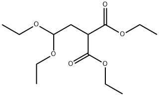 3-二乙氧基丙烷-1,1-二甲酸二乙酯 结构式