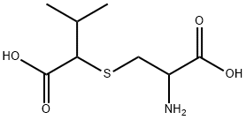 2-[(2-Amino-2-carboxyethyl)thio]-3-methylbutanoic acid|