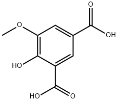 5-CARBOXYVANILLIC ACID, 2134-91-0, 结构式