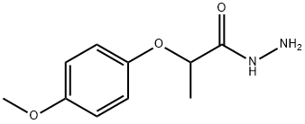 2-(4-METHOXYPHENOXY)PROPANOHYDRAZIDE Structure