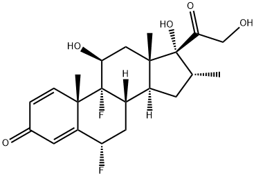 氟米松, 2135-17-3, 结构式