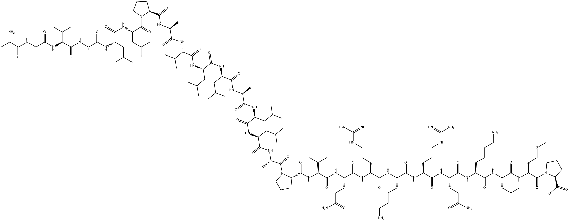 NF-κB SN50 化学構造式