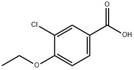 3-氯-4-乙氧基苯甲酸 结构式