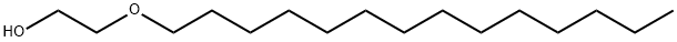 2-(TETRADECYLOXY)ETHANOL Structure
