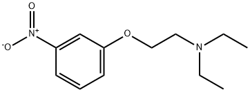 Diethyl-[2-(3-nitrophenoxy)ethyl]aMine Structure