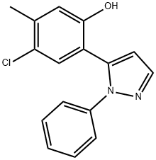 5-(5-CHLORO-2-HYDROXY-4-METHYLPHENYL)-1& Struktur