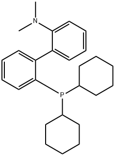 2-Dicyclohexylphosphino-2'-(N,N-dimethylamino)biphenyl Struktur