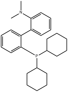 2-Dicyclohexylphosphino-2'-(N,N-dimethylamino)biphenyl Structure