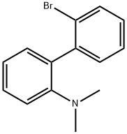 2-(二甲氨基)-2′-溴-1,1′-联苯 结构式