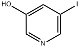 3-羟基-5-碘吡啶 结构式
