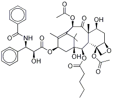 2-Debenzoyl Paclitaxel 2-Pentanoate Structure