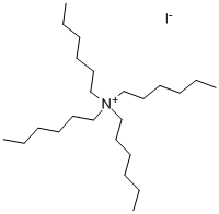 テトラヘキシルアンモニウムヨージド 化学構造式