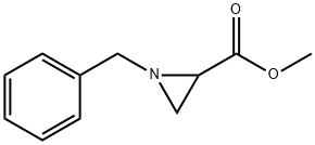 Methyl 1-benzyl-2-aziridinecarboxylate Struktur