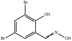 3,5-二溴水杨醛肟, 21386-43-6, 结构式