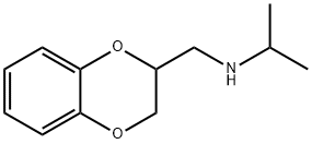 N-(2,3-DIHYDRO-1,4-BENZODIOXIN-2-YLMETHYL)-N-ISOPROPYL AMINE 化学構造式