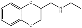 N-((2,3-二氢苯并[B][1,4]二噁英-2-基)甲基)乙胺, 21398-66-3, 结构式
