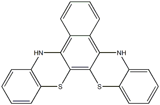 BENZO(A)(1,4)BENZOTHIAZINO(3,2-C)PHENOTHIAZINE Structure