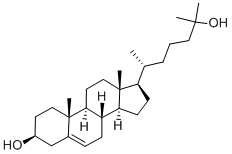 3β,25-ジヒドロキシコレスタ-5-エン 化学構造式