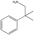 2-メチル-2-フェニルプロパン-1-アミン 化学構造式