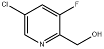 (5-氯-3-氟吡啶-2-基)甲醇, 214055-12-6, 结构式