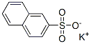 2-NAPHTHYL SULFATE, POTASSIUM SALT, 99 Struktur