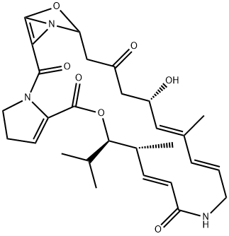 维吉尼亚霉素M1 结构式