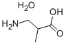 3-氨基异丁酸水合物, 214139-20-5, 结构式