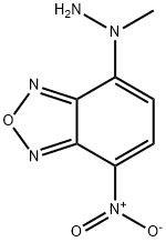 N-METHYL-4-HYDRAZINO-7-NITROBENZOFURAZAN Struktur