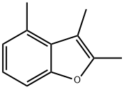 Benzofuran,  2,3,4-trimethyl- 结构式
