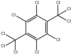 Decachloro-p-xylene 结构式