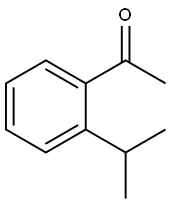 1-(2-异丙基苯基)乙酮 结构式