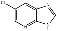 1H-IMIDAZO[4,5-B]PYRIDINE, 6-CHLORO- Structure