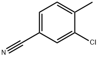 3-クロロ-4-メチルベンゾニトリル 化学構造式