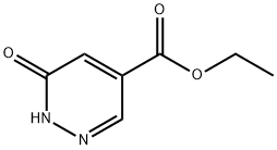 6-氧代-1,6-二氢哒嗪-4-甲酸乙酯, 21427-85-0, 结构式