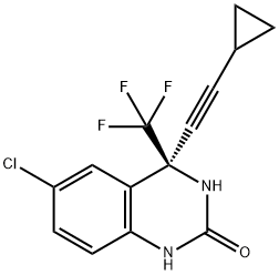 (4S)-6-CHLORO-4-(2-CYCLOPROPYLETHYNYL)-4-(TRIFLUOROMETHYL)-3,4-DIHYDROQUINAZOLIN-2(1H)-ONE|(4S)-6-CHLORO-4-(2-CYCLOPROPYLETHYNYL)-4-(TRIFLUOROMETHYL)-3,4-DIHYDROQUINAZOLIN-2(1H)-ONE