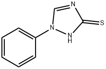 1,2-dihydro-1-phenyl-3H-1,2,4-triazole-3-thione Structure