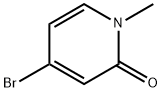 4-溴-1-甲基吡啶-2-酮, 214342-63-9, 结构式