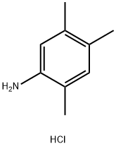 ２，４，５－トリメチルアニリン・塩酸塩 化学構造式