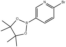 2-溴-5-(4,4,5,5-四甲基-1,3,2-二杂氧戊硼烷-2-基)吡啶 结构式